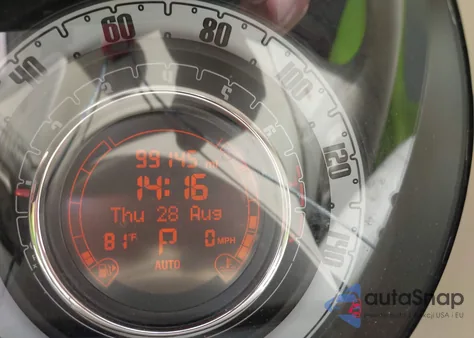 2012 Fiat 500C Pop z USA, uszkodzony, nr VIN 3C3CFFDR0CT260613